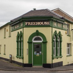 The pub with two names - The Dust Hole/Railway Inn. 2013 | Photo John Palmer 2013