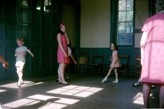 Dance lessons taking place at Number 88 Milford Street- St Martin's Hall. Picture by kind permission of Marion and Will Tucker 