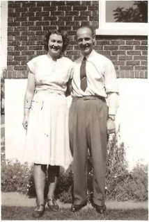 Ernst Kolk was one of the workers brought to the United Kingdom in the 1930s, taking the place of someone who had dropped out. After being interned in Canada before the war, he returned to Salisbury and married Joyce Evans before emigrating to the United States in the summer of 1947. | Picture by kind permission of the Jacob family