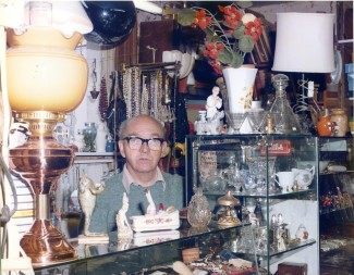 Jim behind the counter. With kind permission of Mary Smith