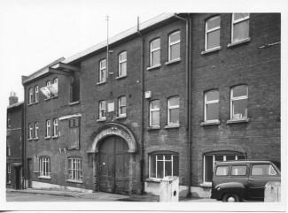 This photograph shows the Invicta Leather Works in 1966.  | With kind permission of The Salisbury Museum © Salisbury Museum