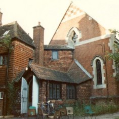 St. Mary's from Churchill Way, taken around 1990 by Alan Doel. | Alan Doel