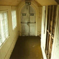 St. Mary's - Inside the entrance. Taken around 1990 by Alan Doel. | Alan Doel