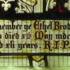 Memorial window in St. Mary's chapel | Alan Doel