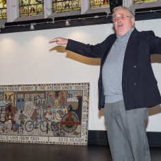 George Fleming, our historian, expands on the history of Winchester Street depicted in the mosaic. | John Palmer