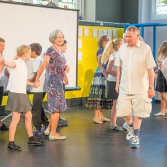 Children from year 6 at St Marks School did a short performance with the Mind the Gap group from Salisbury Playhouse, under the guidance of our Dance Artist Rebecca Seymour. It looked at shopping 