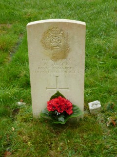 Walter is buried London Road Cemetery, Salisbury. As he was regarded as a war casualty, Walter has a CWGC headstone and his name appears on the Salisbury War Memorial. | By kind permission of the Jacob family