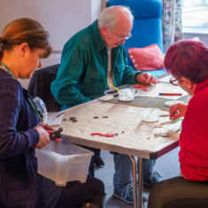 Photo gallery - making the Culver Street mosaic | John Palmer