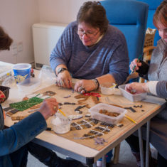 Photo gallery - making the Culver Street mosaic | John Palmer