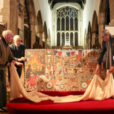 The mosaic is unveiled! | Spencer Mulholland